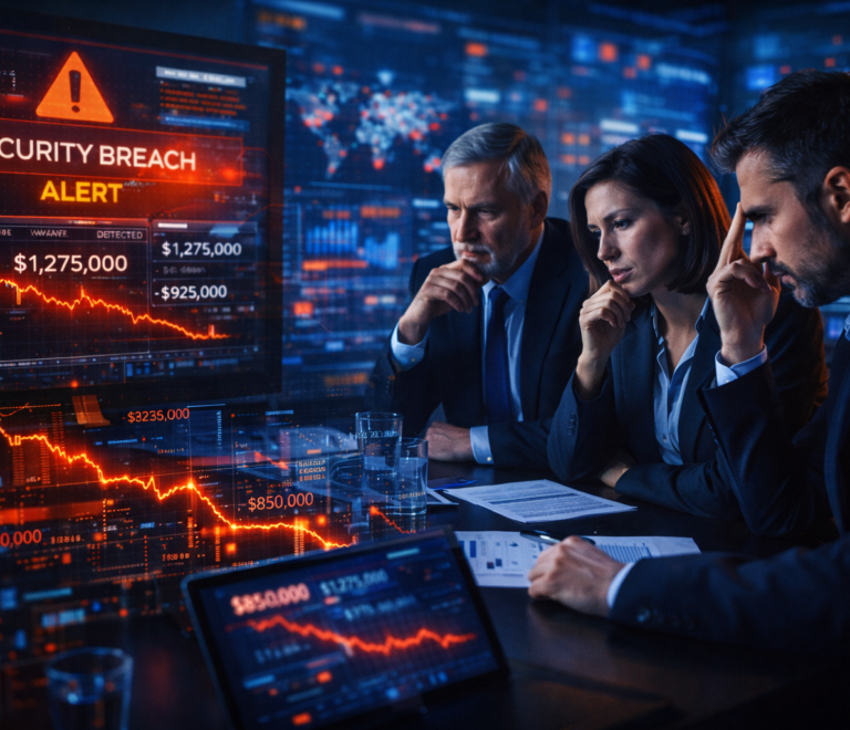 Coût d&rsquo;une cyberattaque pour une entreprise : chiffres clés